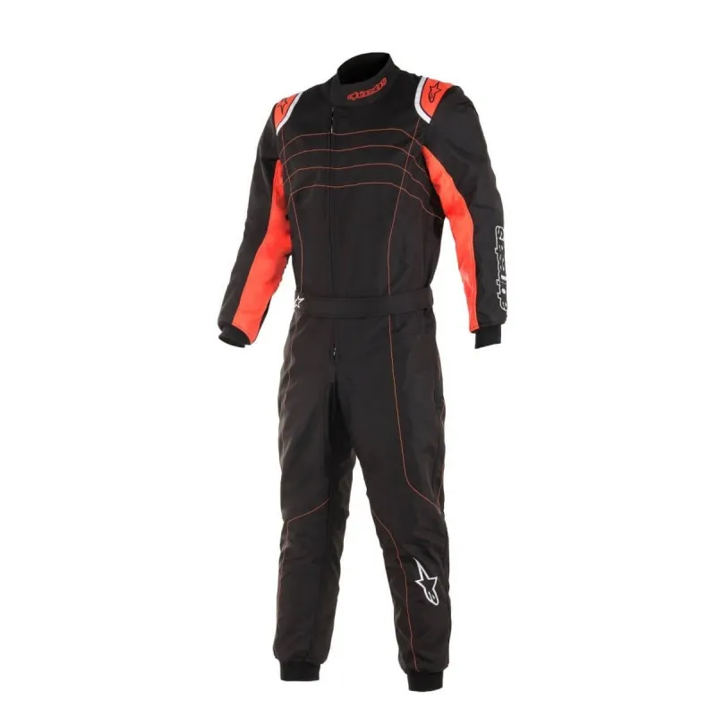 Alpinestars kmx-9 v2 s mono noir / rouge fl
