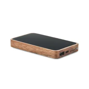 Batterie sans fil publicitaire en acacia Acapow 