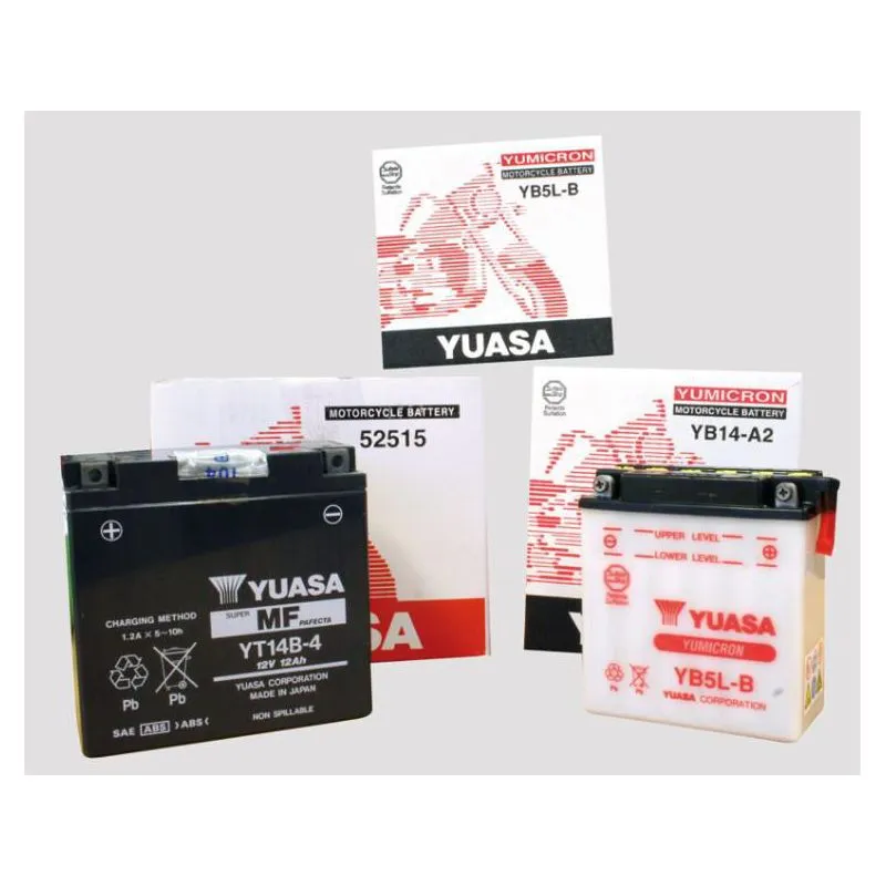 Batterie YUASA Sans entretien avec pack acide - YTX4L-BS