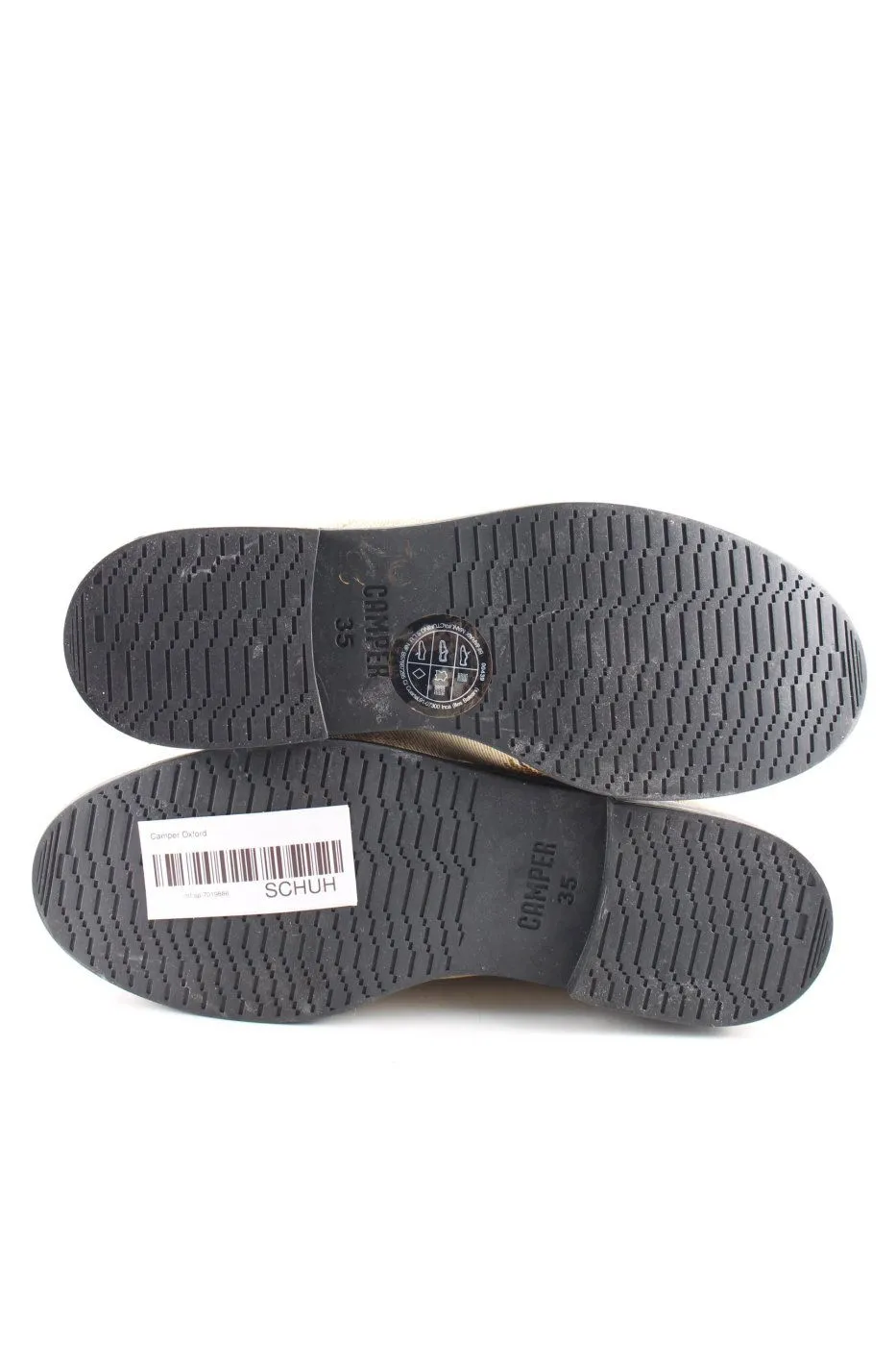 Camper Chaussure Oxford motif de fleur style décontracté