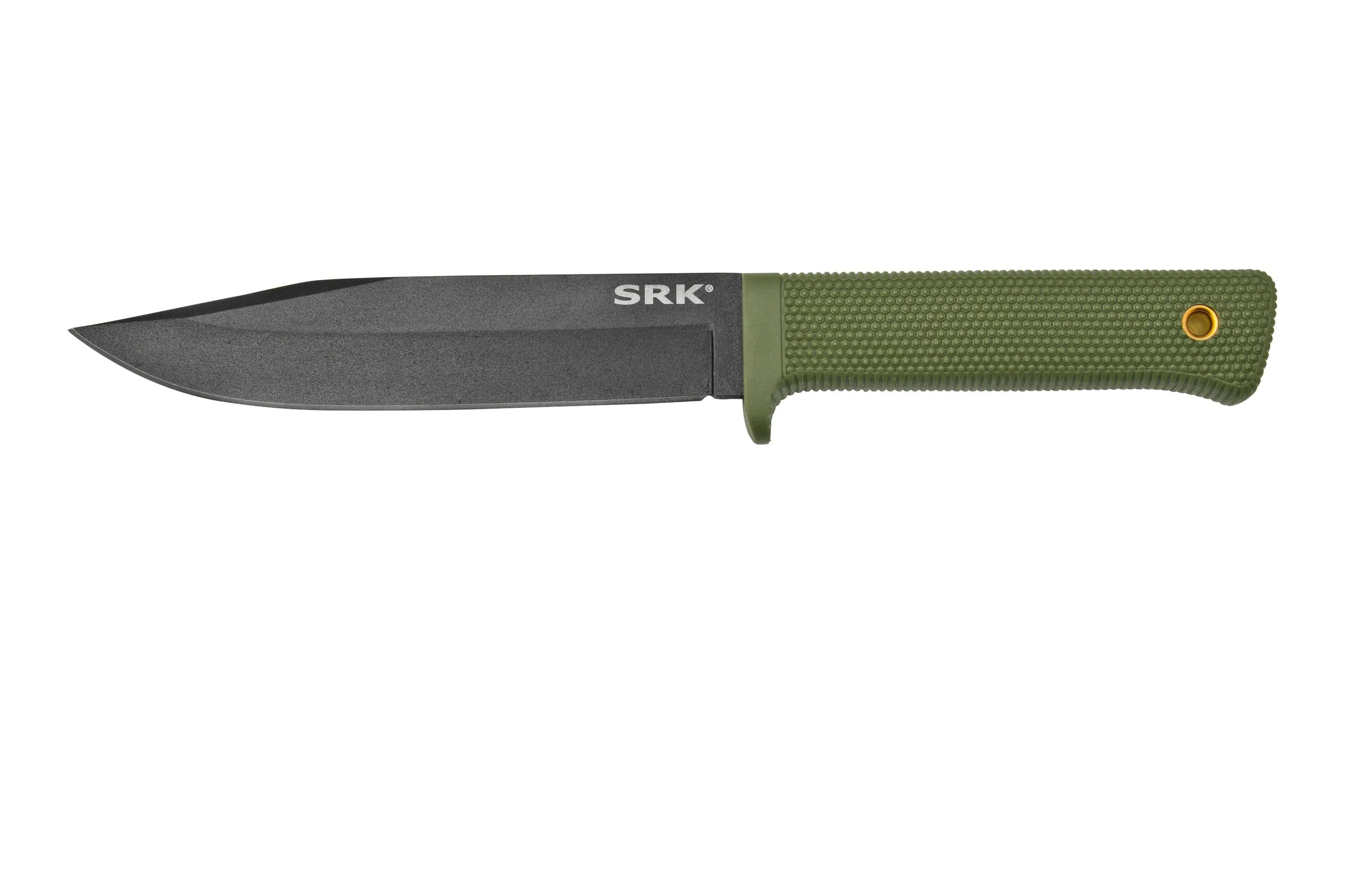 Cold Steel SRK 49LCKODBK, OD Green, couteau fixe