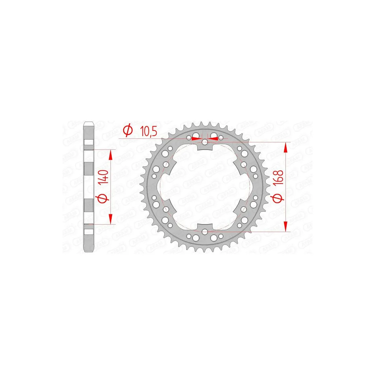 Couronne Acier AFAM 92635