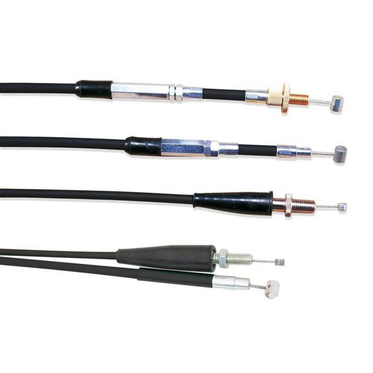 Câbles de gaz tirage & retour Bihr pour poignées 872285/872286 - Cable d'accélérateur