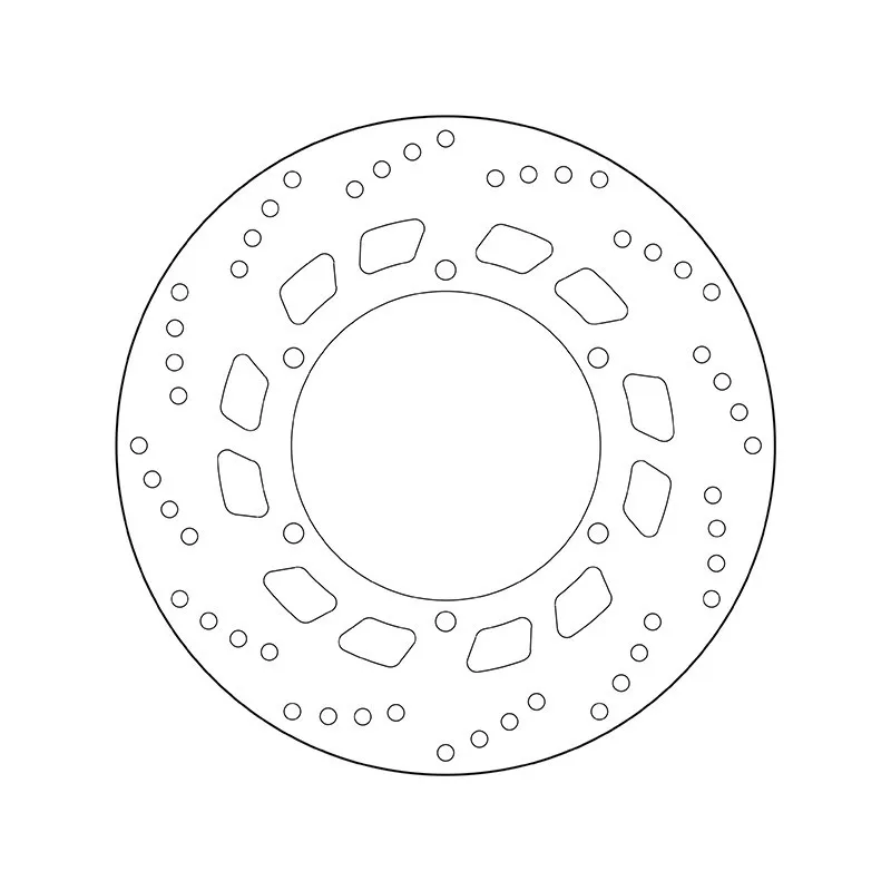 Disque de frein BREMBO Série Oro fixe - 68B407D0