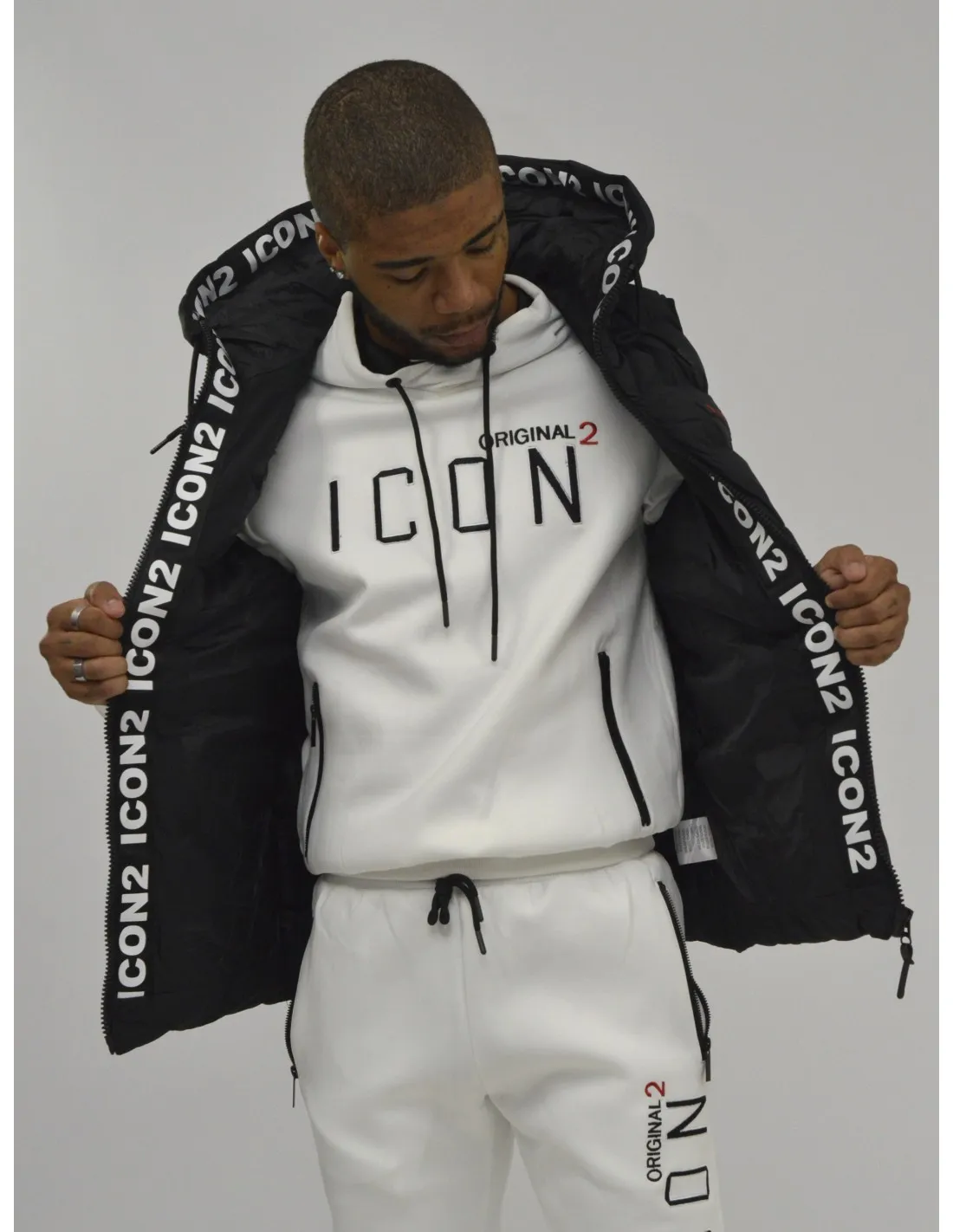 DOUDOUNE SANS MANCHE ICON 2 NOIR - HOMME