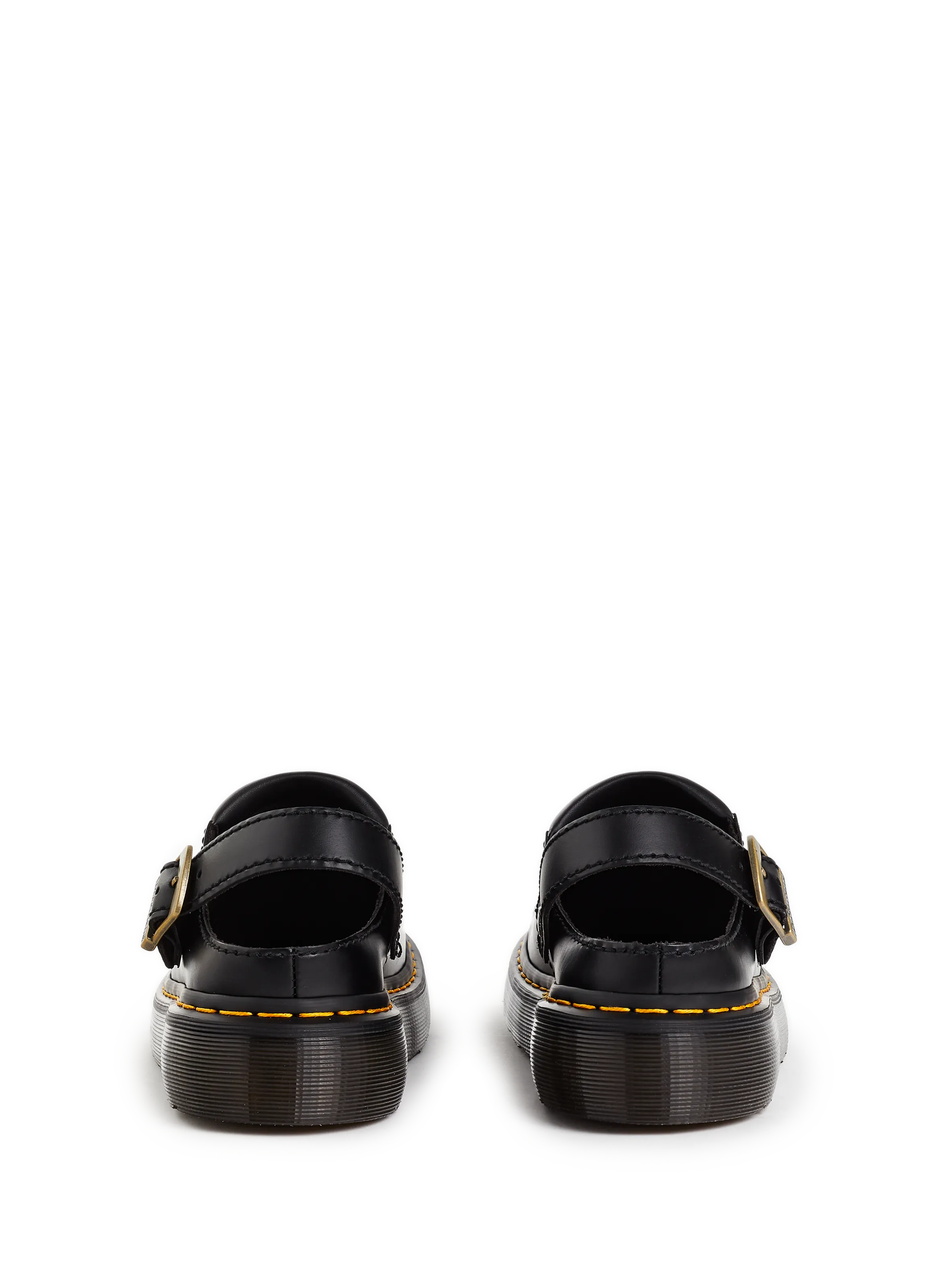 DR. MARTENS  Sabots Laketen en cuir - Noir