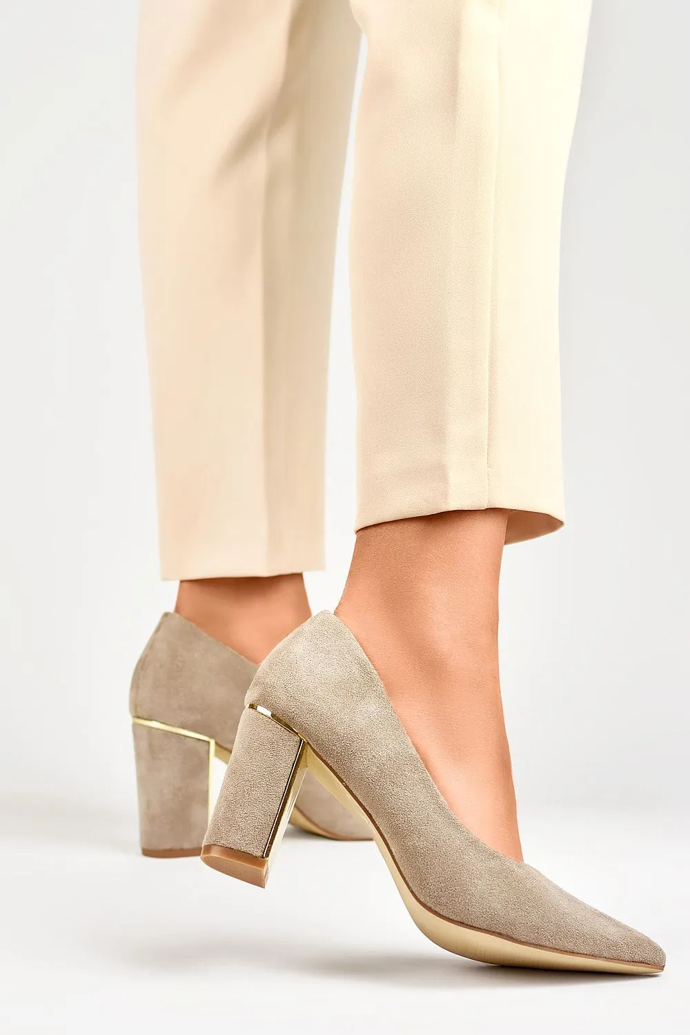 Escarpins talon large PRIMO (190049)