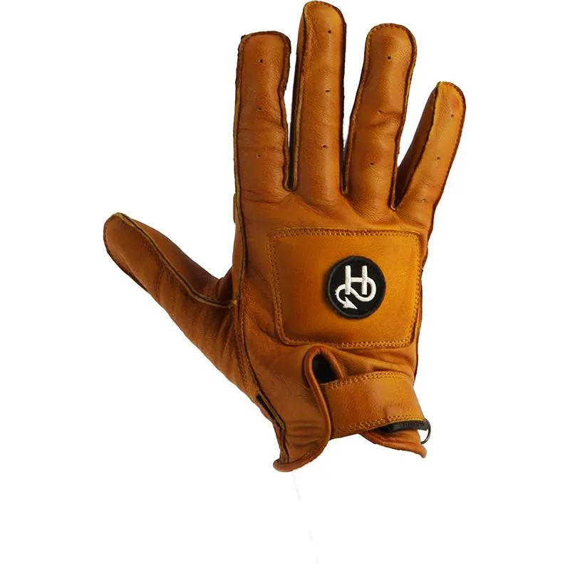 Gants LOGO HELSTONS gold 