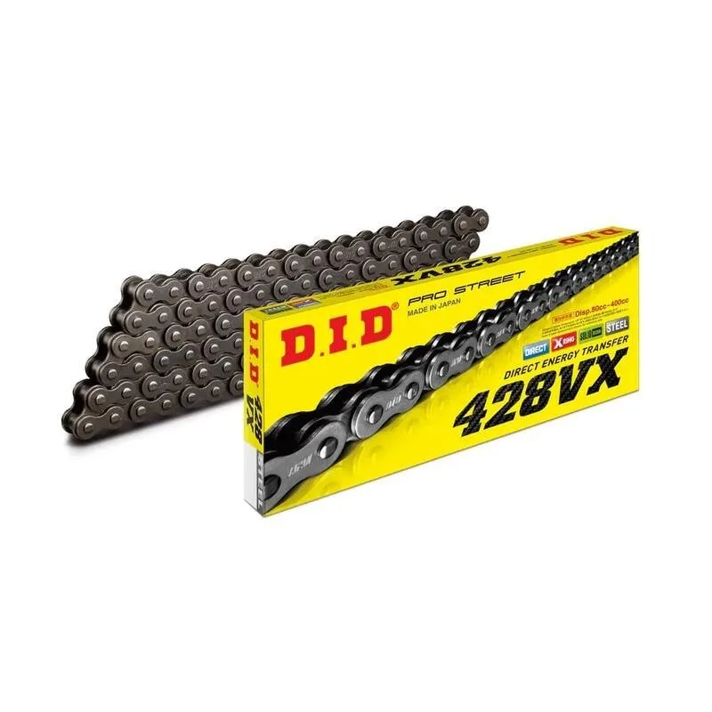Kit chaîne DID/PBR 428VX 13/60 standard - couronne standard - piecemotoquad