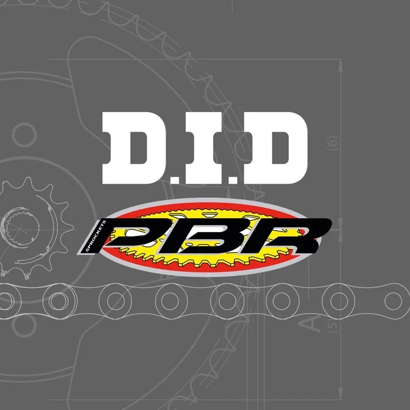 Kit chaîne DID/PBR 520VX3 13/50 standard - couronne ultra-light - piecemotoquad