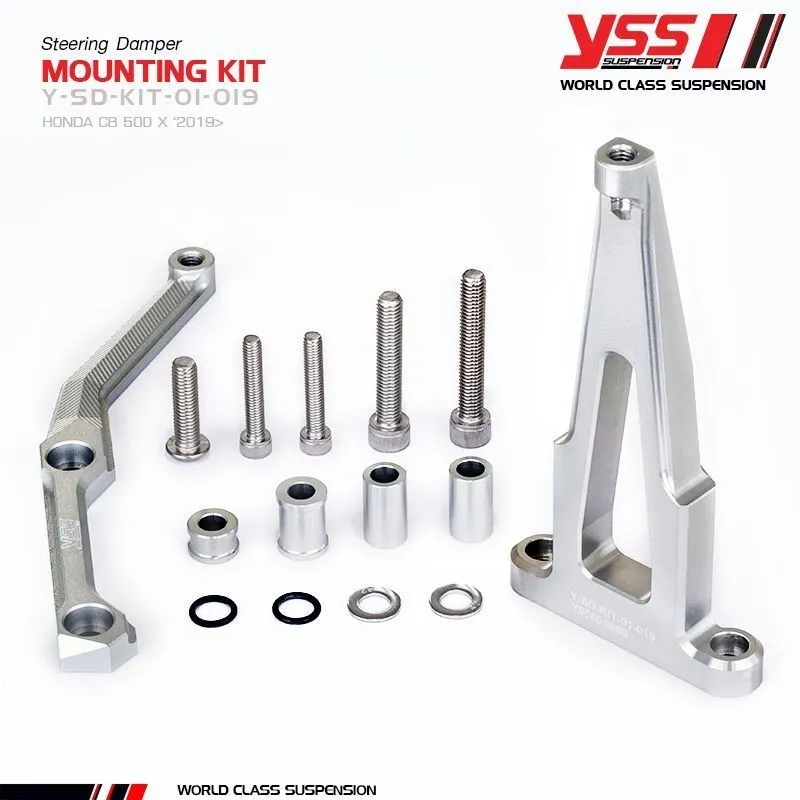 Kit de montage pour amortisseur de direction YSS - piecemotoquad