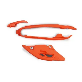 Kit guide chaîne + patin de bras oscillant UFO - piecemotoquad