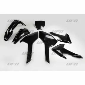 Kit plastique UFO noir Husqvarna - 78642220 - piecemotoquad