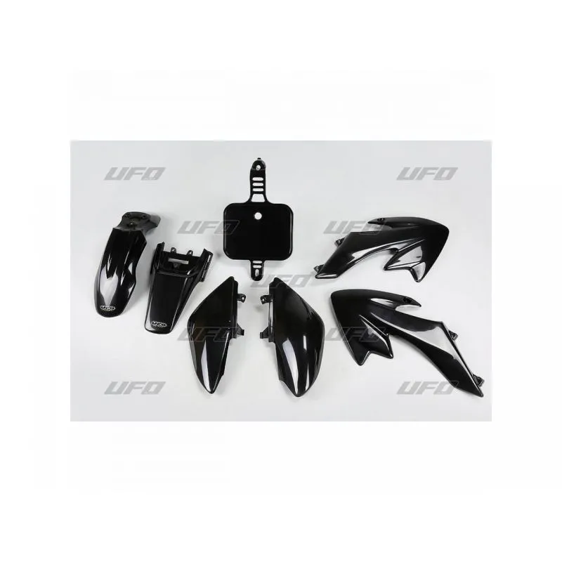 Kit plastiques UFO noir Honda CRF50F - piecemotoquad