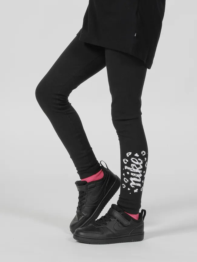 Legging icon essential noir fille - Nike | wimod