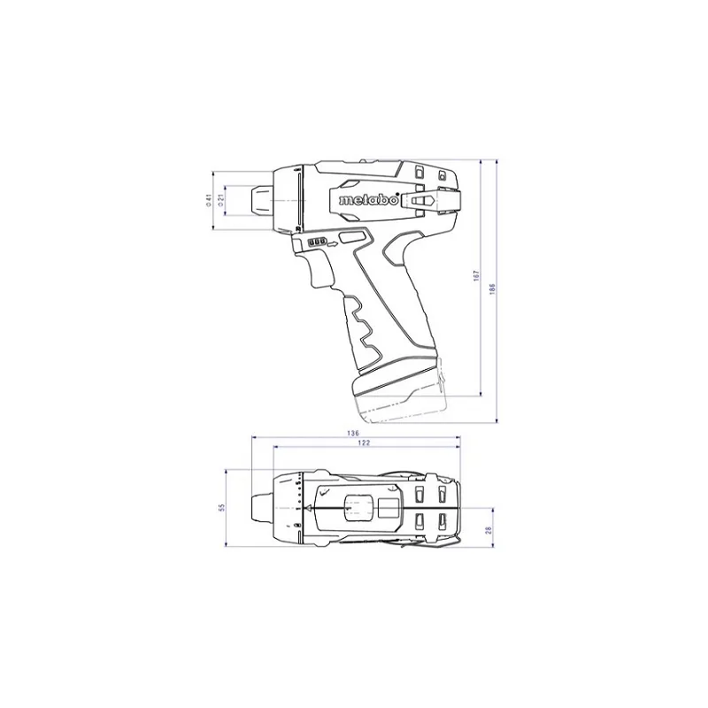 Metabo® Perceuse - visseuse PowerMaxx BS Basic - 600080950