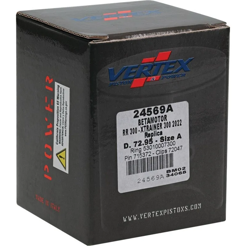 Piston coulé VERTEX Replica - 24569A - piecemotoquad