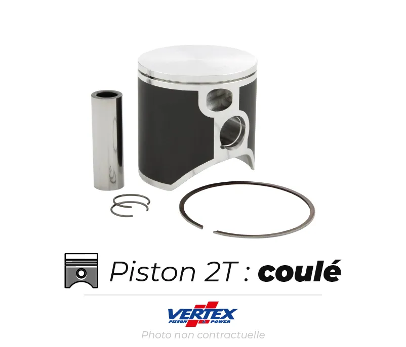 Piston Vertex coulé kx125 1999-00 53.97mm