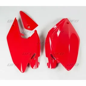 Plaques latérales UFO rouge Honda CRF250X - piecemotoquad