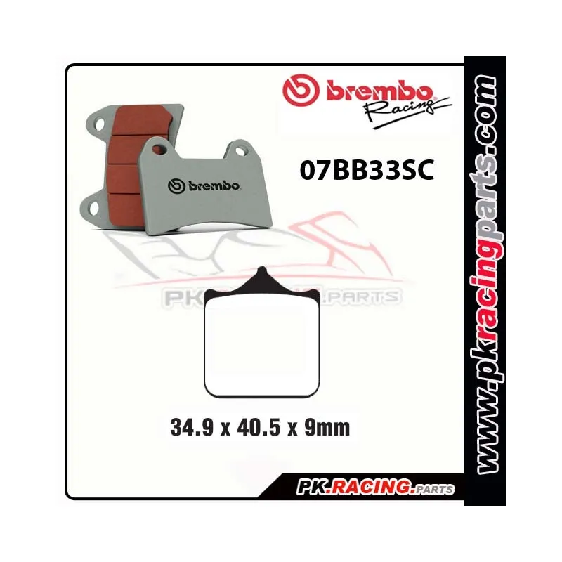 Plaquettes BREMBO 07BB33SR (SC ) ( Route )