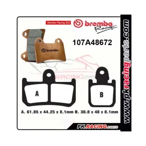 Plaquettes BREMBO Z03 107A48672 ( Compétition Endurance )