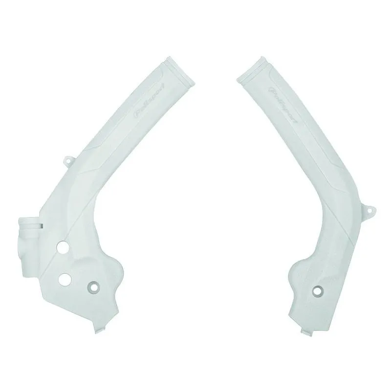 Protection de cadre POLISPORT blanc KTM/Husqvarna - piecemotoquad