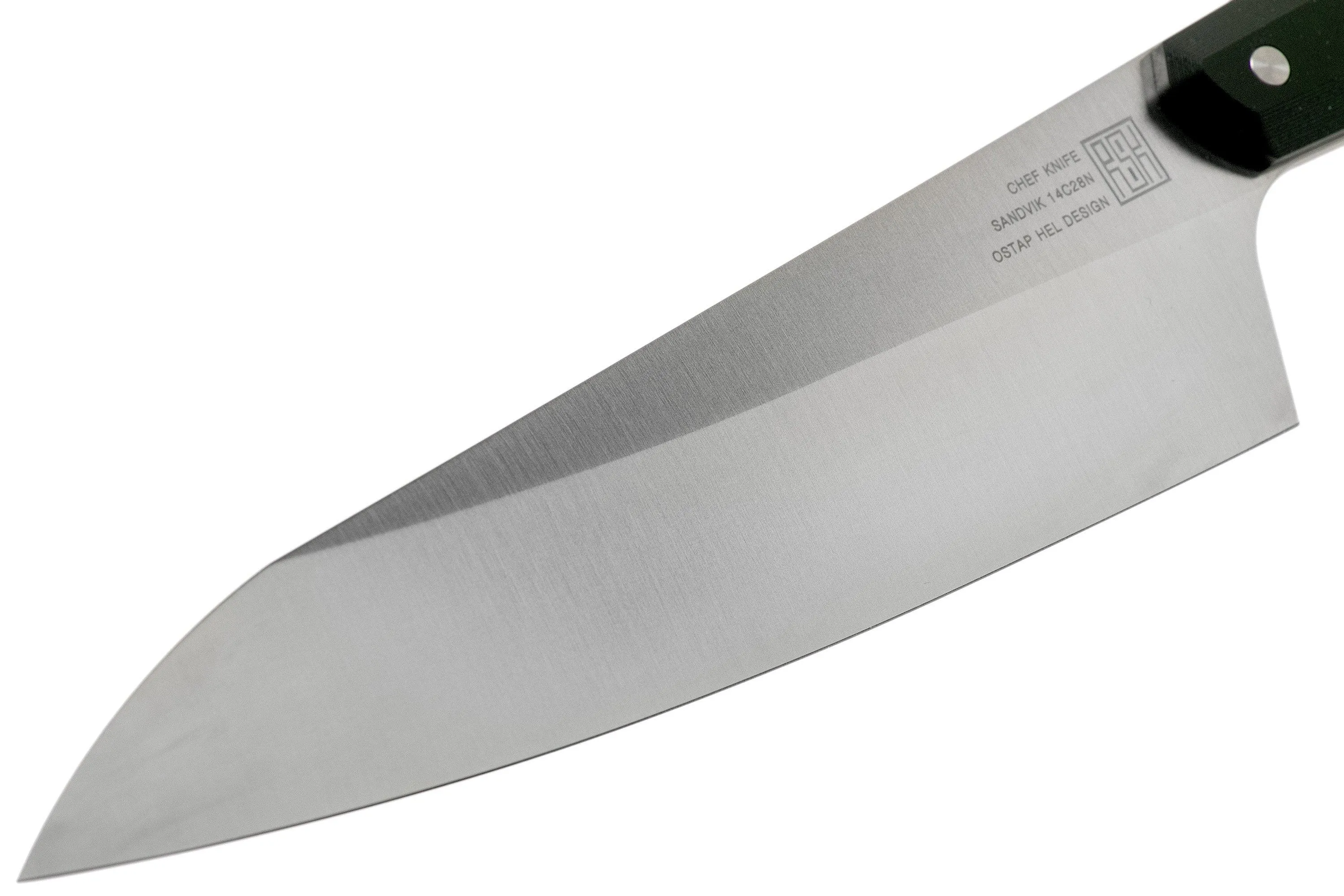  Real Steel Ostap Hel Kitchen OHK couteau de chef