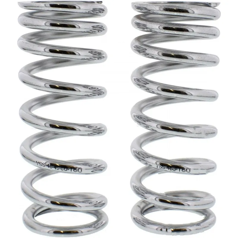 Ressort Amortisseur Moto YSS Chrome Progressif - 46I45-60S160B1X