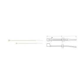 Riselan BIHR 3,6x203mm blanc - Riselan