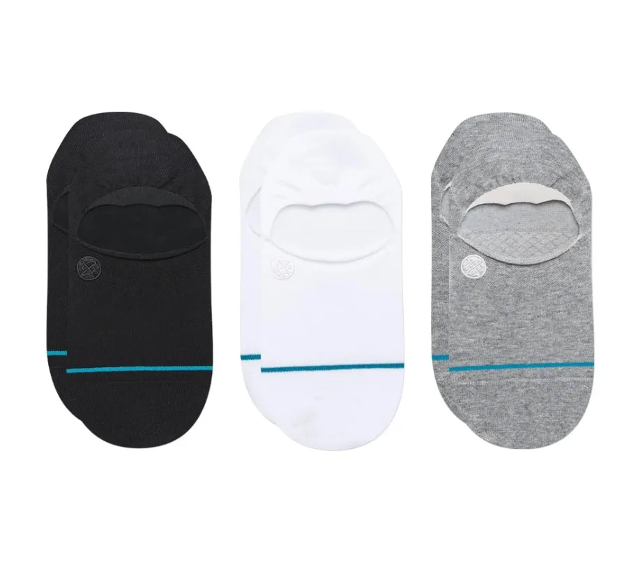 Side-Shore - icon no show 3 pack stance - men chaussettes - side-shore