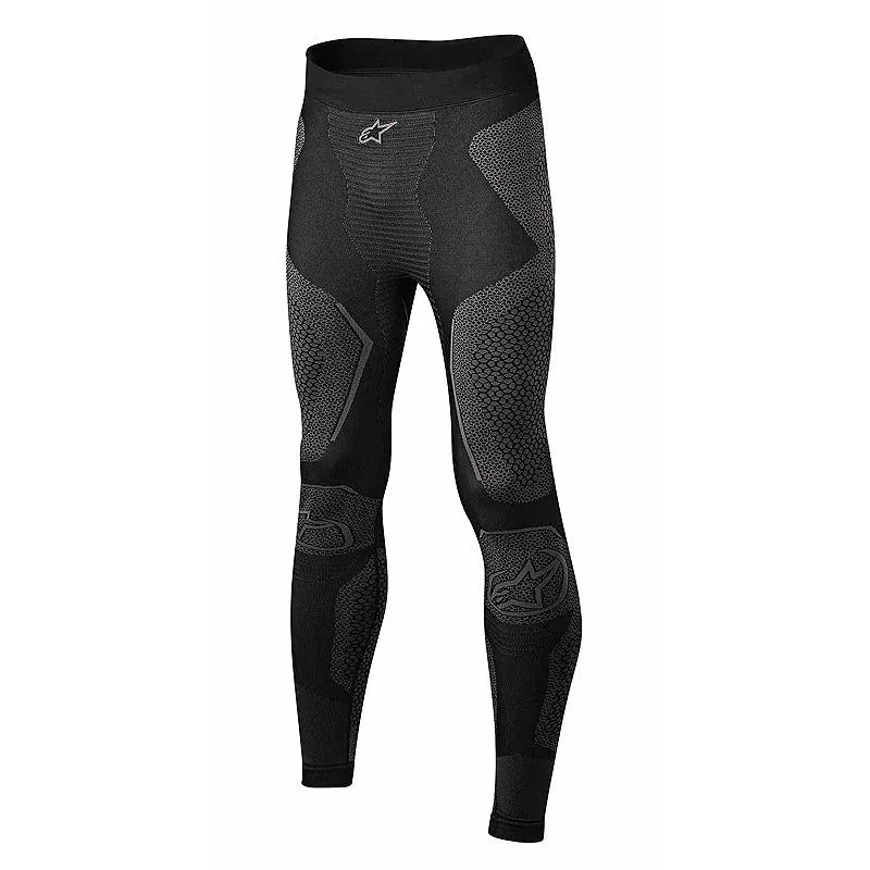 SOUS-PANTALON thermique d'hiver RIDE TECH WINTER BOTTOM ALPINESTARS Noir/Gris - MAXXESS.FR, Protections froid