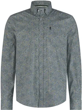 State of Art Chemise Poplin Impression Vert 21424300-1155 co