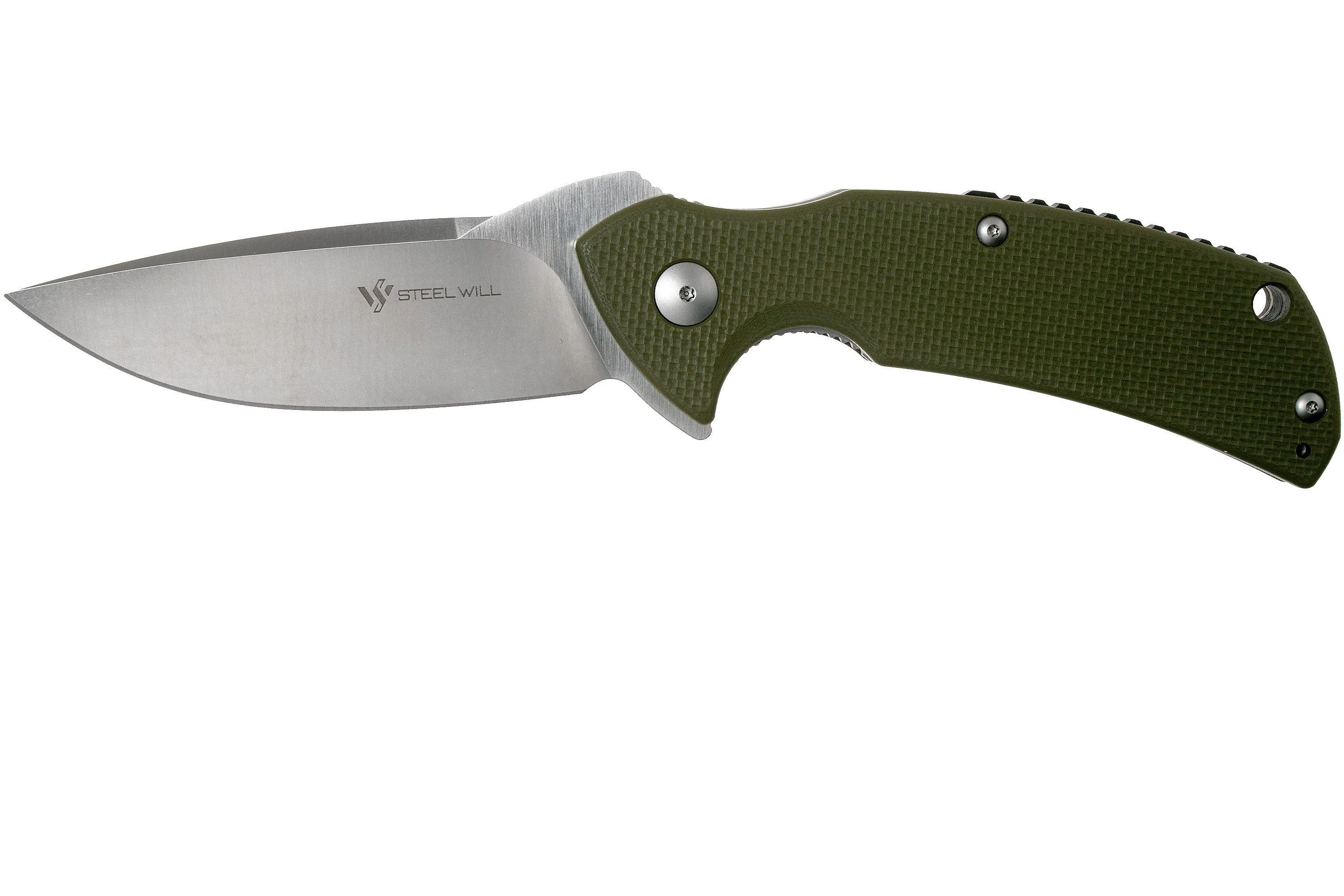 Steel Will Plague Doctor F16M-02, OD green, couteau de poche