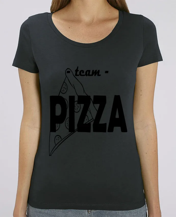T-shirt Femme team pizza par gc art