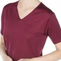 Tshirt col v manches courtes Fil Lumière Débora